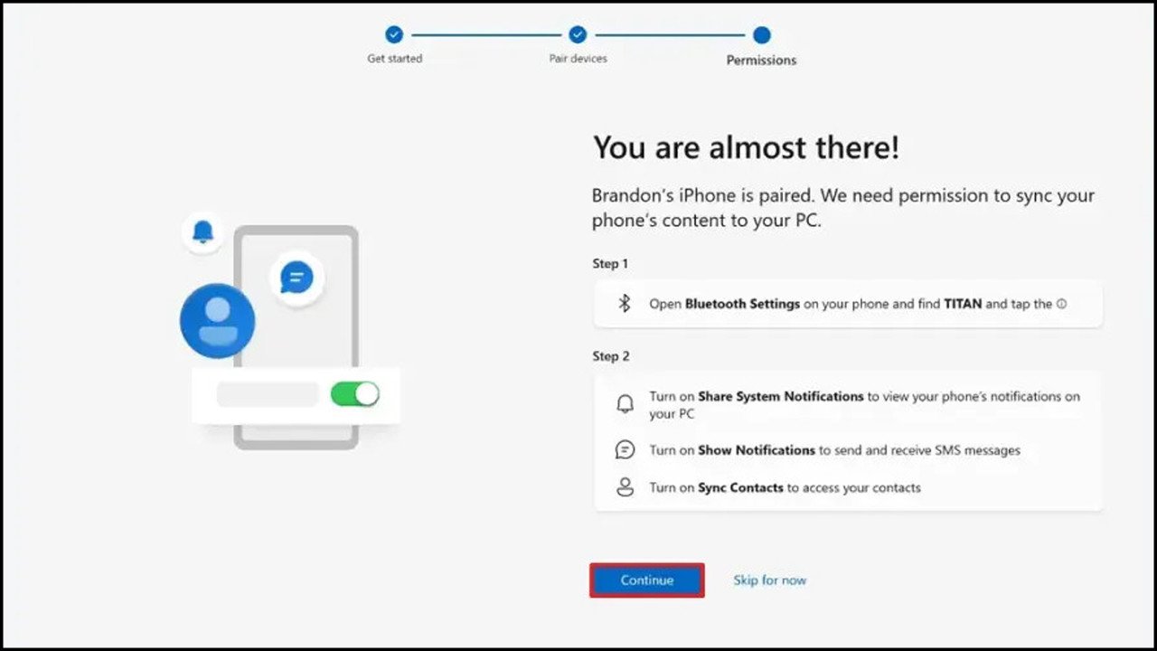 Điện thoại iPhone đang quét mã QR trên màn hình laptop Windows 11 để liên kết iPhone với máy tính