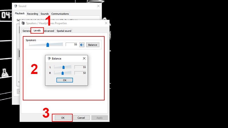 Điều chỉnh cân bằng âm thanh khi âm thanh laptop bị nhỏ