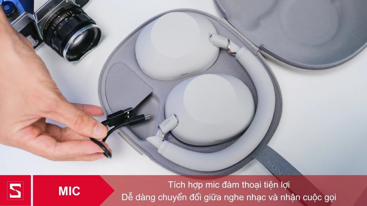 Điều khiển thông minh tai nghe Sony WH-1000XM6 qua ứng dụng Sound Connect