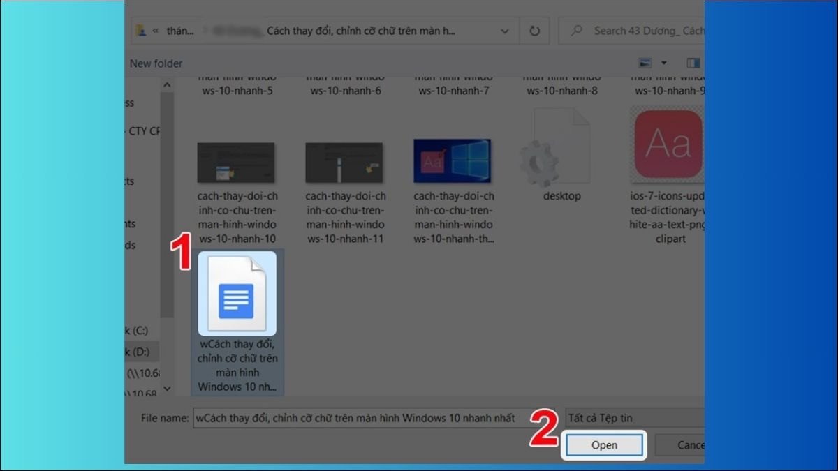 Đính kèm tệp tin vào email để chuyển dữ liệu
