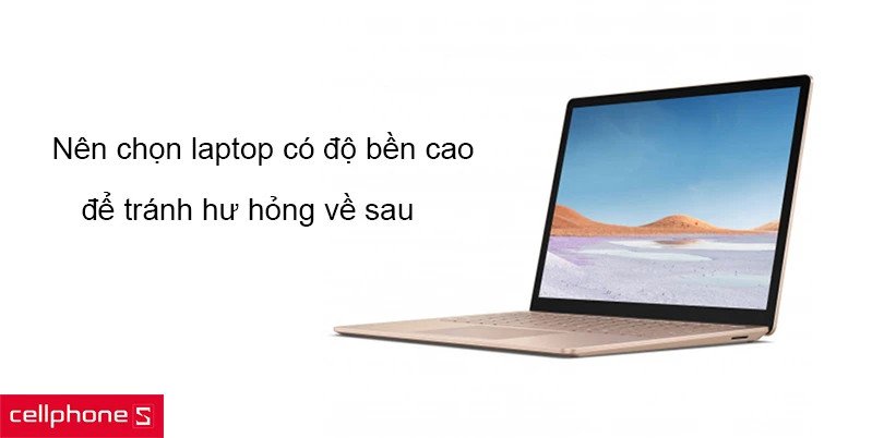 Độ bền laptop mỏng nhẹ cho văn phòng
