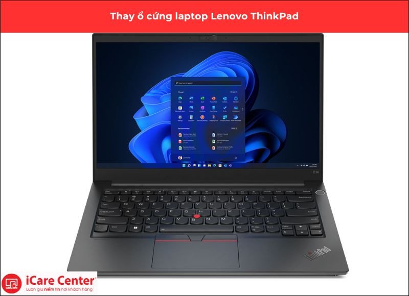 Dòng laptop Lenovo ThinkPad đều hỗ trợ cả ổ cứng SSD và HDD