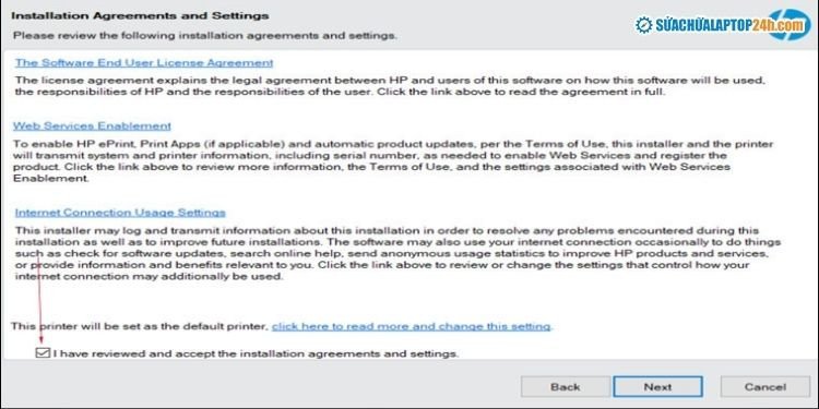 Đồng ý các điều khoản