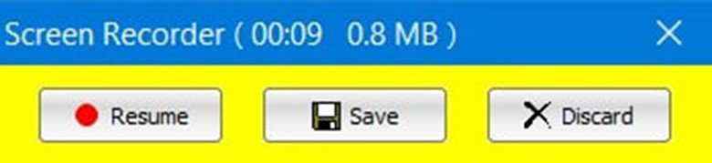 Dừng hoặc lưu video ghi màn hình trong FastStone Capture sau khi hoàn thành thao tác trên laptop Win 10