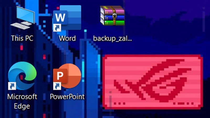 File sao lưu tin nhắn Zalo đã được nén sẵn sàng để lưu trữ hoặc tải về