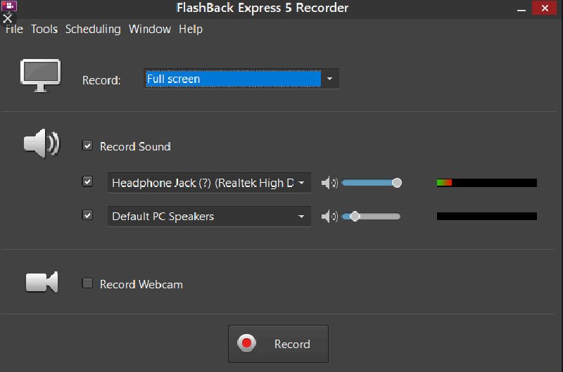 FlashBack Express, ứng dụng quay màn hình laptop đơn giản