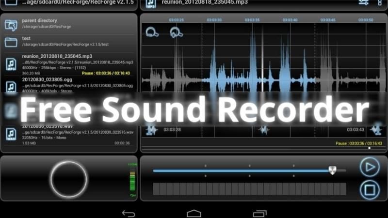 Free Sound Recorder, một lựa chọn miễn phí để ghi âm trên laptop Win 11