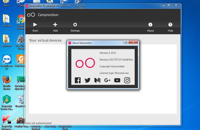 Genymotion - Giả lập Android cho nhà phát triển
