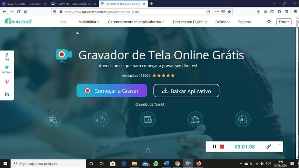 Giao diện Apowersoft Online
