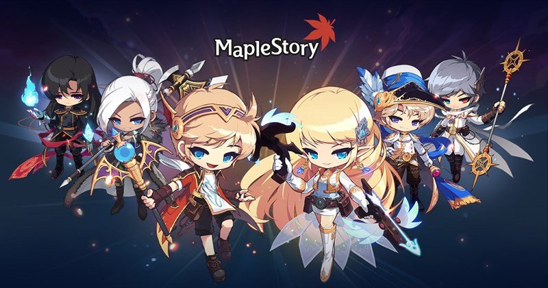Giao diện game MapleStory