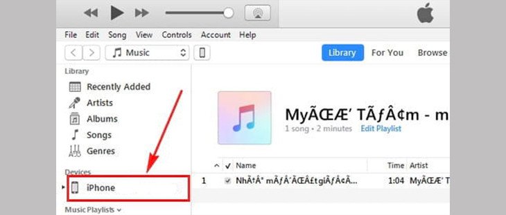 Giao diện iTunes hoặc Finder hiển thị thông tin iPhone sau khi kết nối thành công, cho phép người dùng truy cập và quản lý dữ liệu trên máy tính.