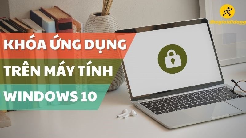 Giao diện một laptop và biểu tượng khóa, tượng trưng cho việc bảo vệ dữ liệu cá nhân.