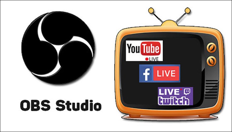 Giao diện OBS Studio, một app record màn hình laptop chuyên nghiệp