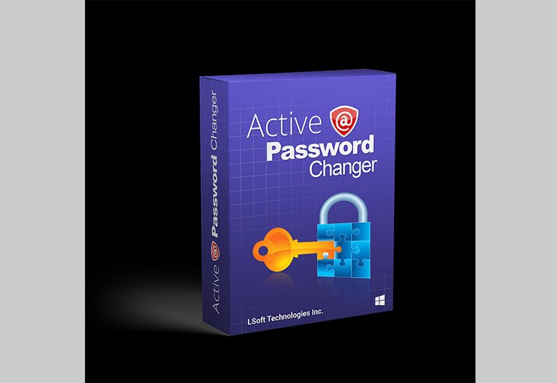 Giao diện phần mềm Active@ Password Changer, một giải pháp để mở khóa mật khẩu laptop