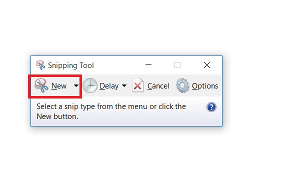 Giao diện Snipping Tool hỗ trợ chụp ảnh màn hình trên laptop Dell.