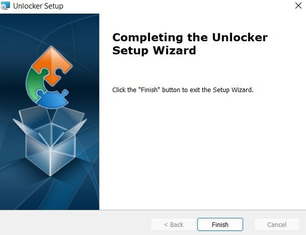 Giao diện ứng dụng Unlocker hỗ trợ xóa thư mục trên laptop