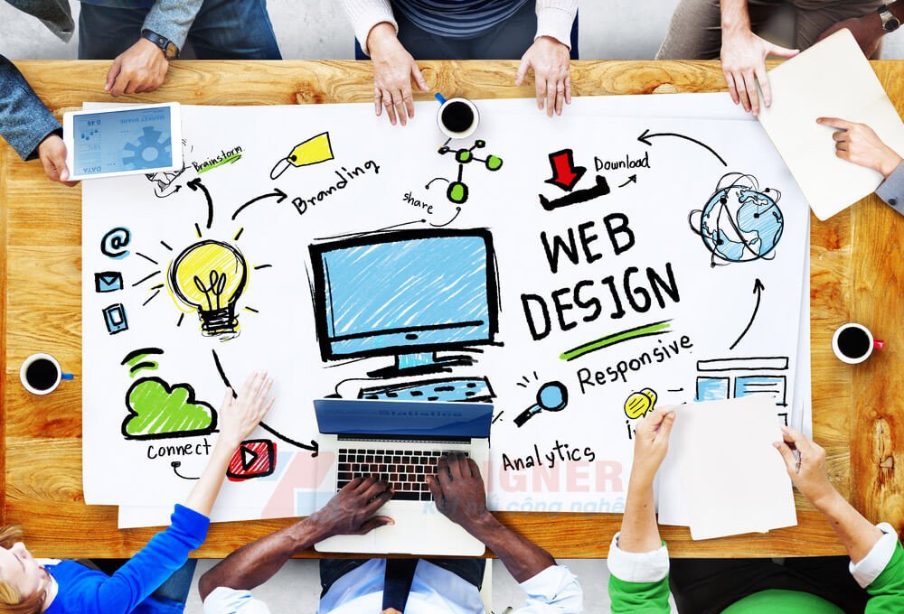 Giao diện website chuyên nghiệp do ITGroup thực hiện tại Vinh, Nghệ An