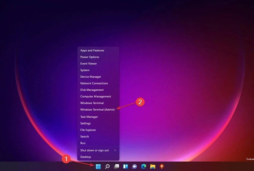Giao diện Windows PowerShell để sử dụng công cụ Debloater