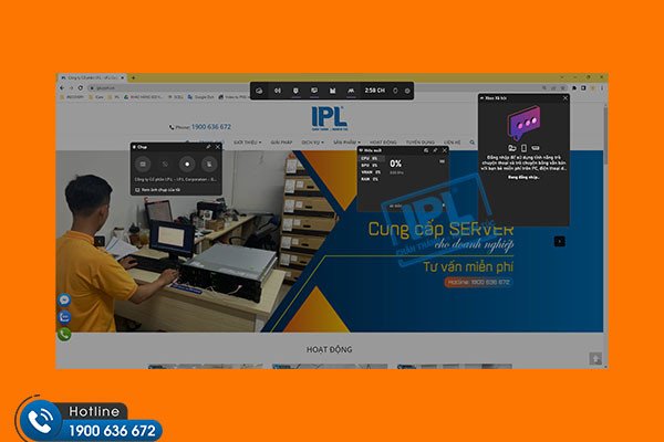 Giao diện Xbox Game Bar để bắt đầu ghi màn hình