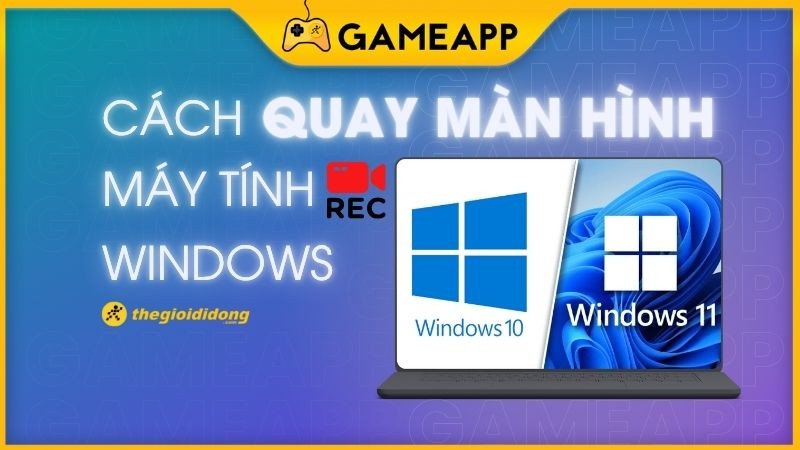 Giao diện Xbox Game Bar để ghi màn hình có âm thanh