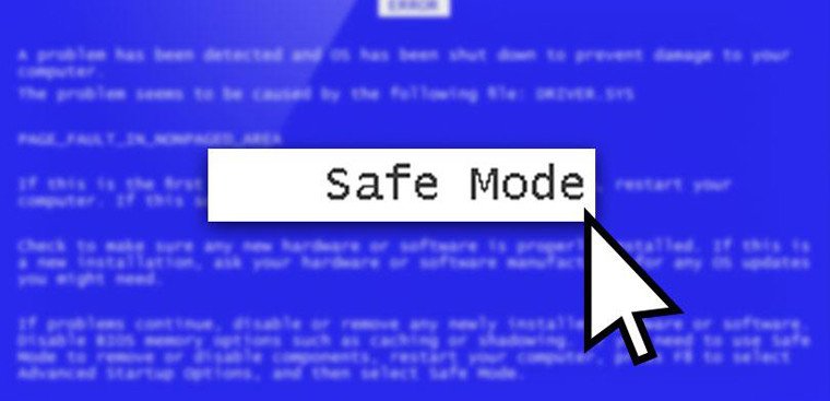Gỡ bỏ các phần mềm mới cài đặt trong chế độ Safe Mode để khắc phục lỗi màn hình đen