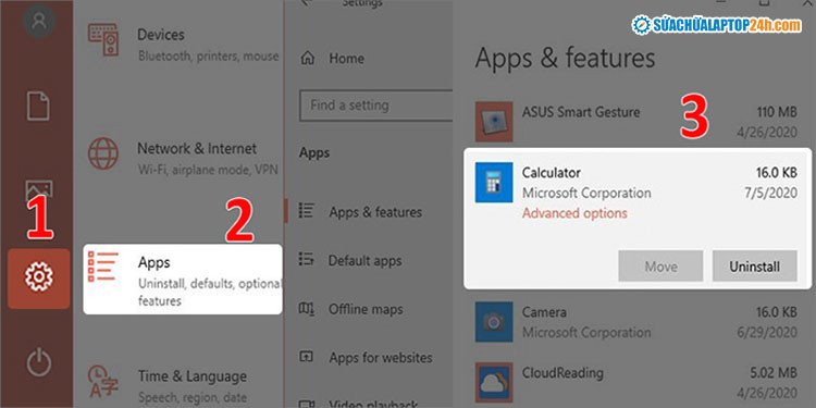 Gỡ cài đặt các chương trình ít sử dụng