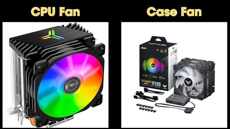Hệ thống quạt làm mát bên trong phần cứng laptop, giúp duy trì nhiệt độ ổn định cho CPU và GPU.