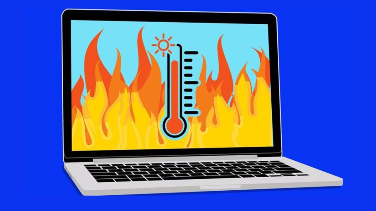 Hệ thống tản nhiệt kém dẫn đến laptop quá nóng và tự tắt máy