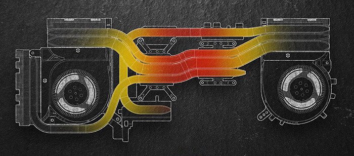 hệ thống tản nhiệt laptop asus tuf gaming f15 fx506hc-hn144w cũ