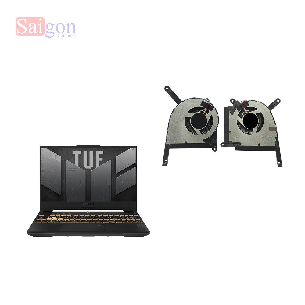 Hình ảnh cận cảnh quạt tản nhiệt cho laptop ASUS TUF Gaming F15 FX507