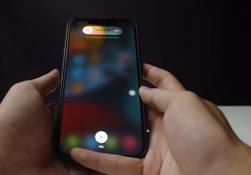 Hình ảnh hướng dẫn khởi động lại iPhone