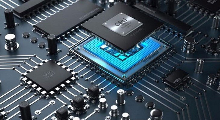 Hình ảnh minh họa các chip đồ họa tích hợp phổ biến trên bo mạch chủ laptop, hỗ trợ hiển thị.
