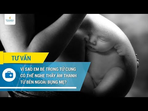 Hình ảnh minh họa mẹ bầu thư giãn, giúp bé yêu phát triển thính giác qua âm nhạc