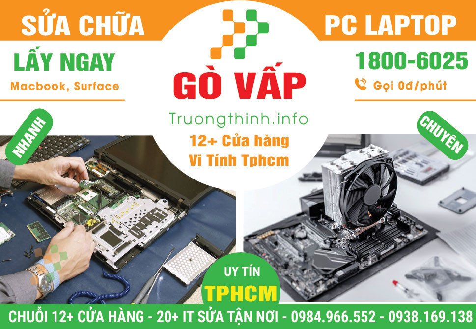 Hình ảnh một kỹ thuật viên đang kiểm tra mainboard của laptop để sửa chữa