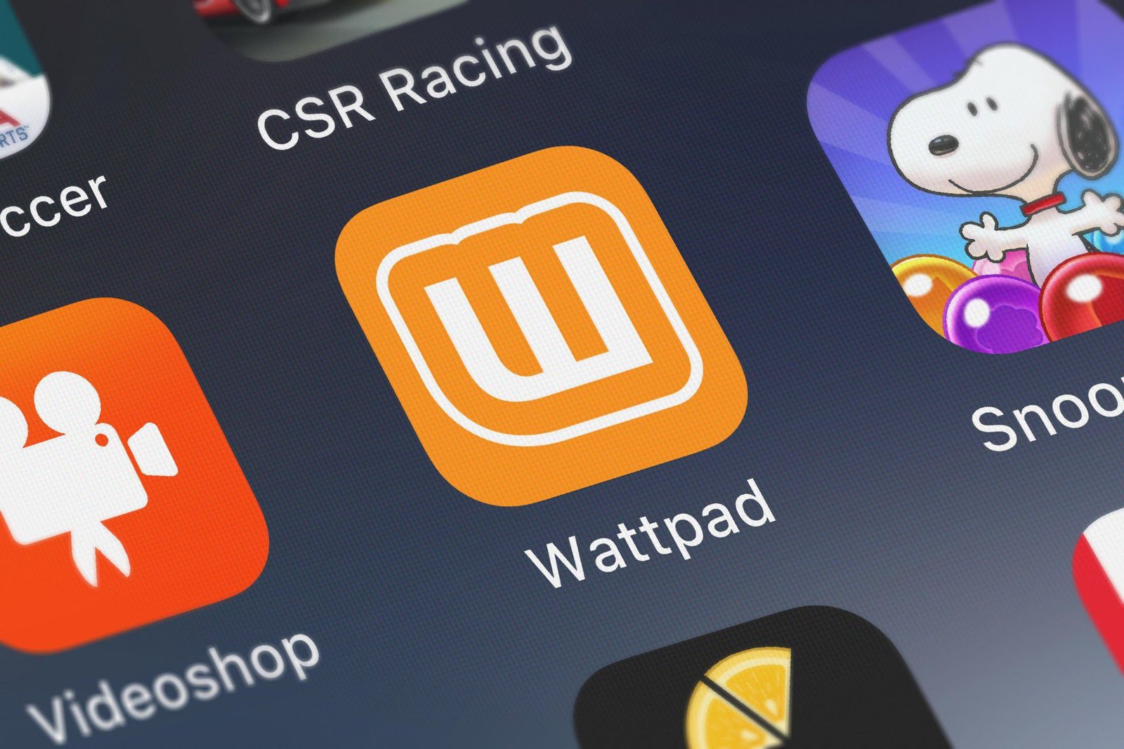 Hình ảnh ứng dụng Wattpad trên laptop đang gặp lỗi truy cập