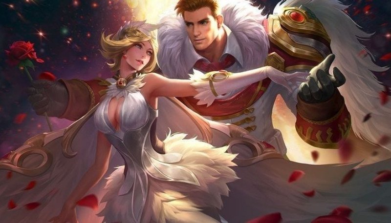 Hình nền cặp đôi Liên Quân lãng mạn