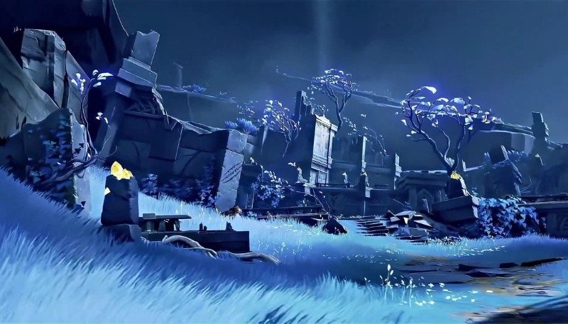 Hình nền Genshin Impact phong cảnh 4K