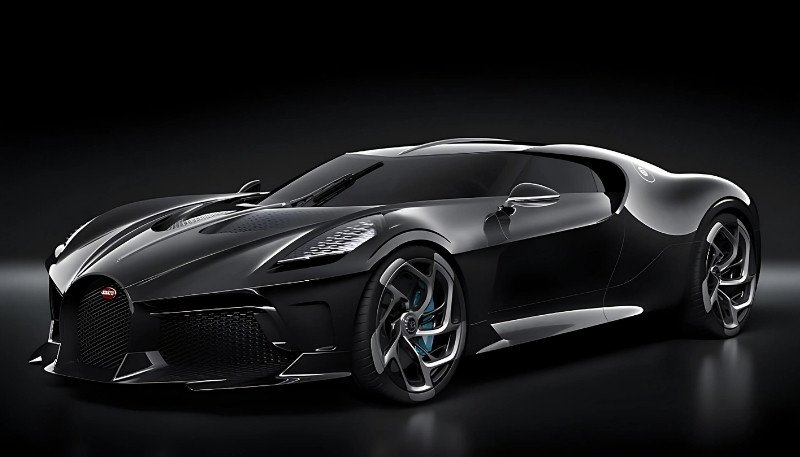 Hình nền laptop 4K siêu xe Bugatti Chiron màu xanh dương
