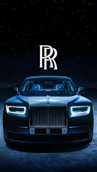Hình nền laptop 4K siêu xe Rolls Royce Cullinan màu đen sang trọng