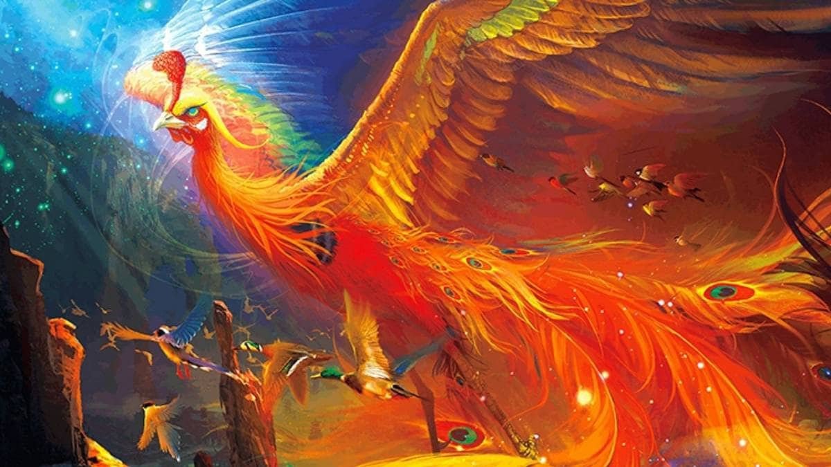 Hình nền laptop thu hút tài lộc cho người mệnh Hỏa với ánh lửa rực cháy