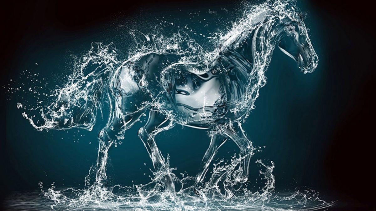 Hình nền laptop thu hút tài lộc cho người mệnh Thủy với hình ảnh sóng biển xanh mát