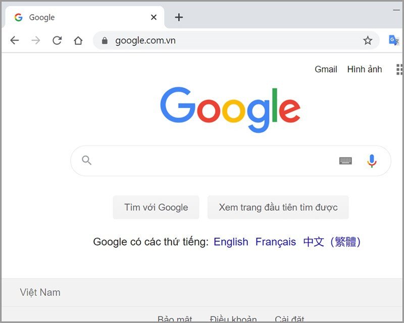 Hoàn tất cài đặt và trải nghiệm Google Chrome trên laptop