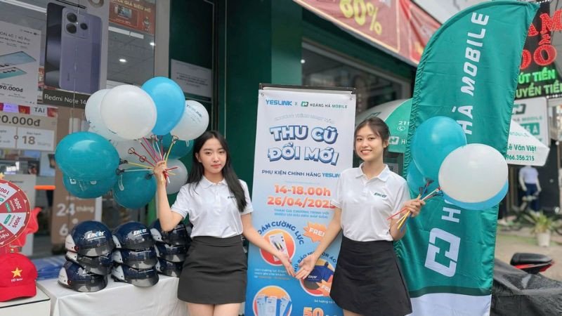 Hoàng Hà Mobile, một trong các địa chỉ uy tín để mua laptop ở TPHCM.