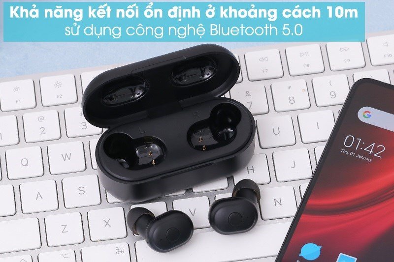 Hộp sạc tai nghe không dây PC nhỏ gọn