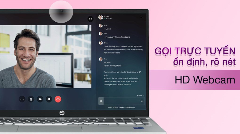 HP Pavilion 15 inch hỗ trợ học tập và làm việc online hiệu quả