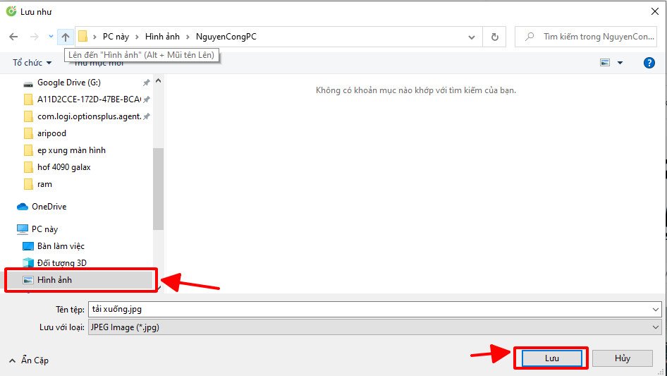 Hướng dẫn lưu ảnh trên laptop bằng Cốc Cốc