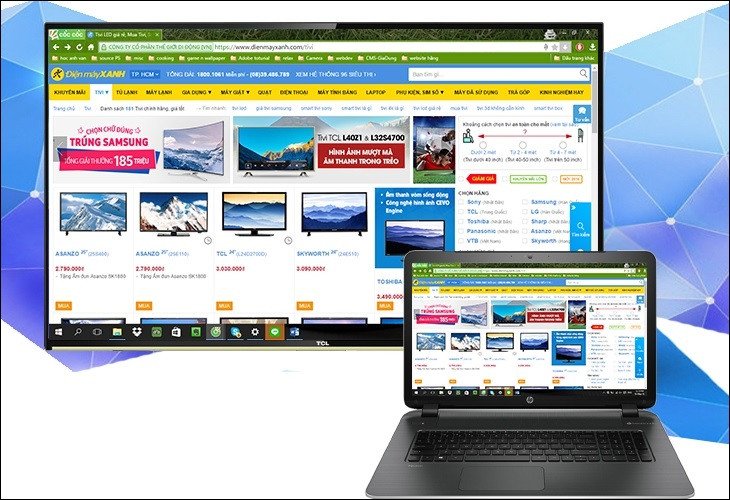 Káº¿t ná»‘i laptop vá»›i tivi thÃ´ng qua Wifi Display