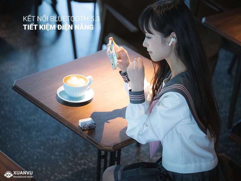 Kết nối Bluetooth 5.3 ổn định của tai nghe Moondrop Space Travel