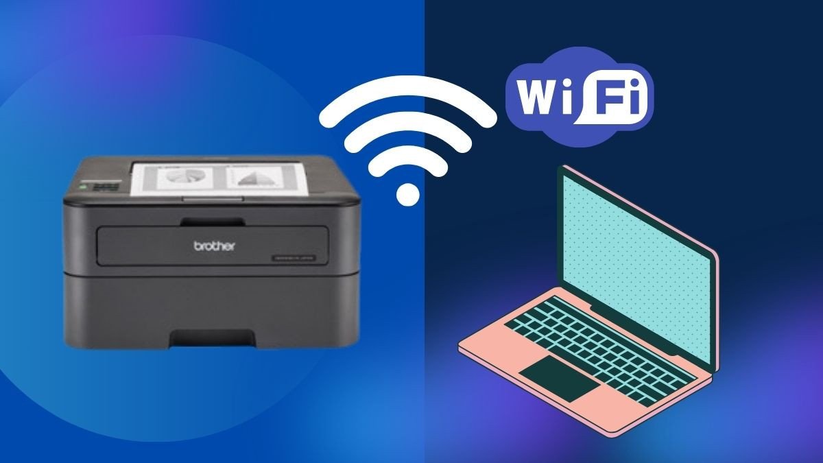 Kết nối máy in Brother với laptop qua USB