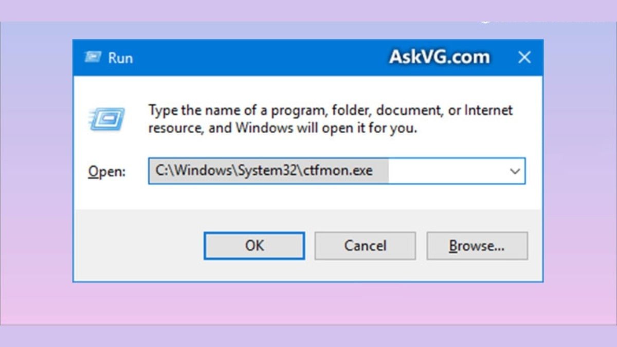 Khắc phục lỗi không nhập được mật khẩu Wi-Fi bằng ctfmon.exe